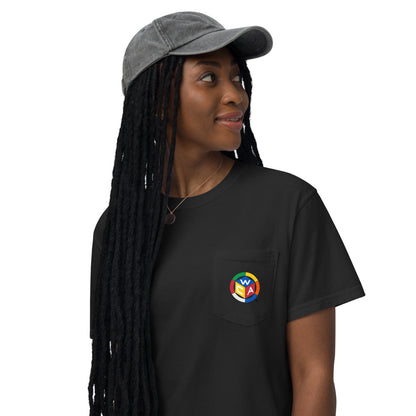 Unisex Minimalist WCA Logo Pocket T-shirt