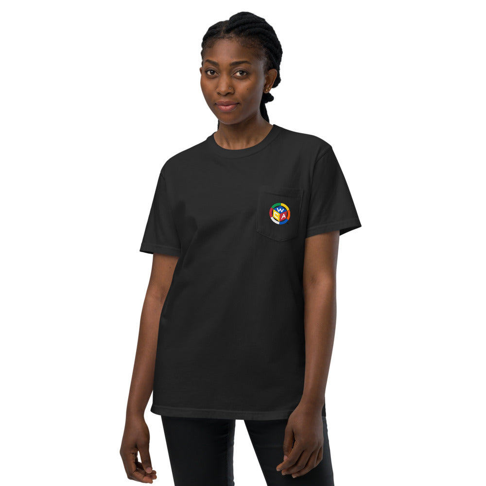 Unisex Minimalist WCA Logo Pocket T-shirt