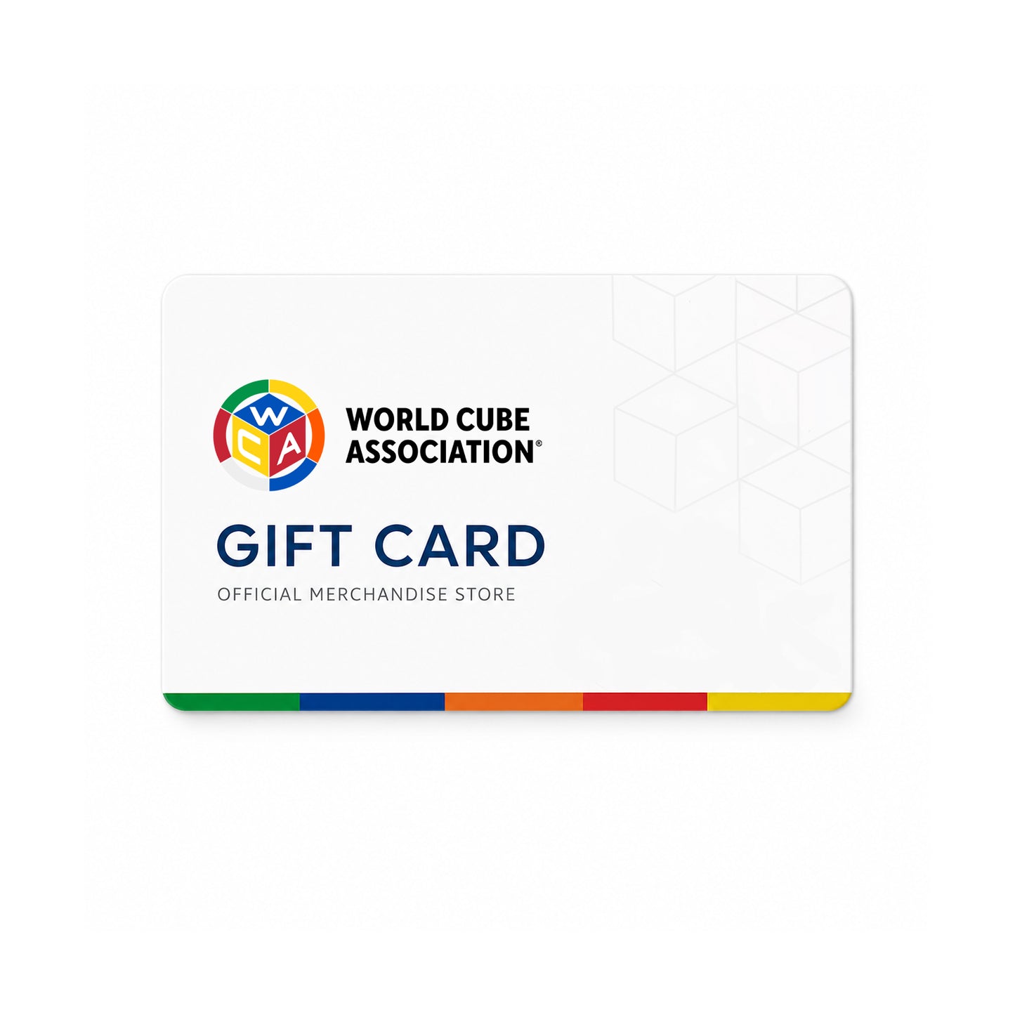 World Cube Association Gift Card