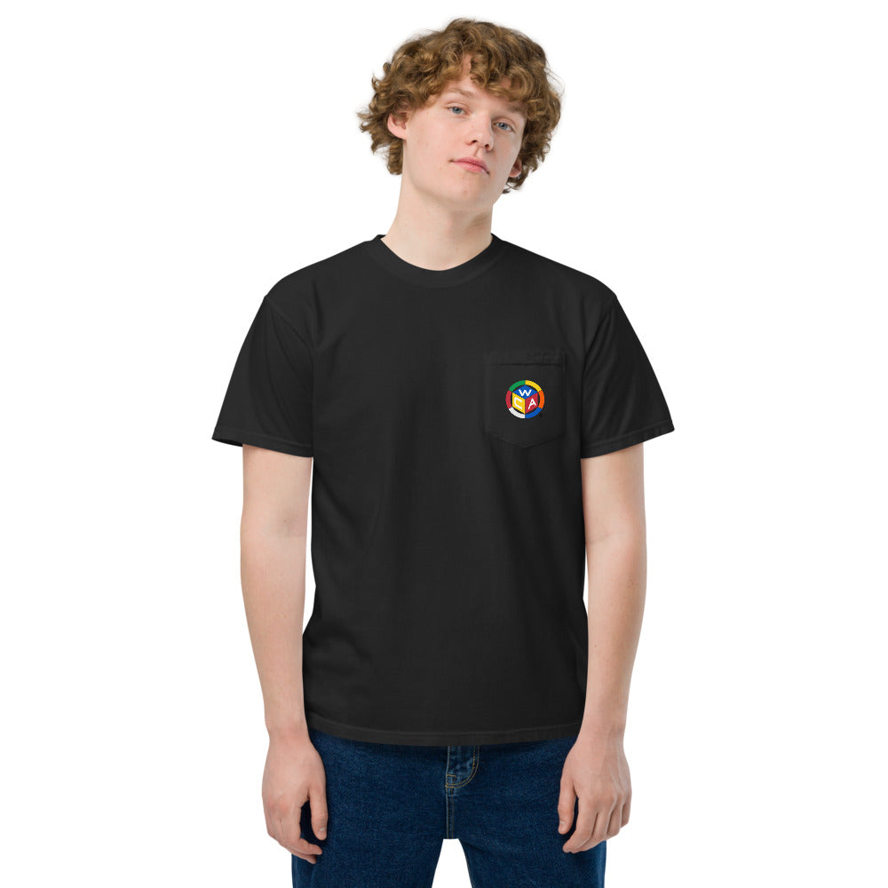 Unisex Minimalist WCA Logo Pocket T-shirt