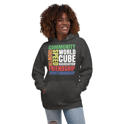 WCA Wordmap Unisex Hoodie