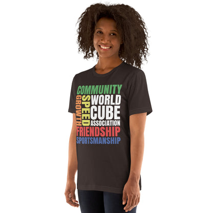 WCA Wordmap Unisex T-Shirt